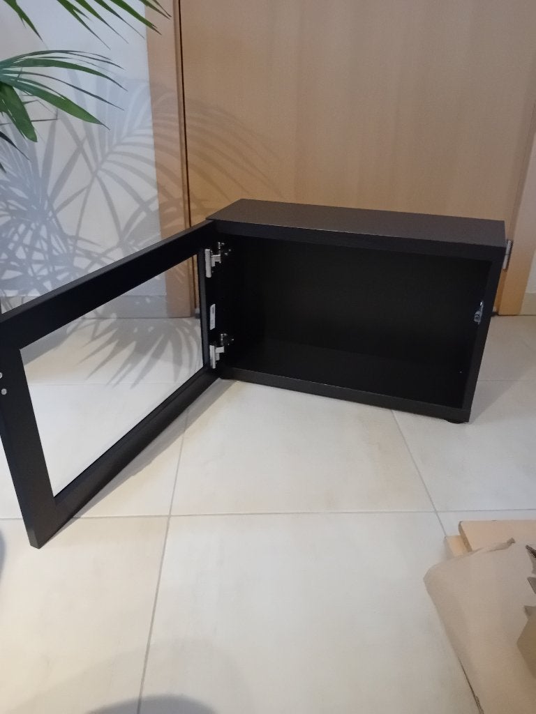 Structure BESTÅ Ikea avec porte GLASSVIK, Enlèvement, Comme neuf