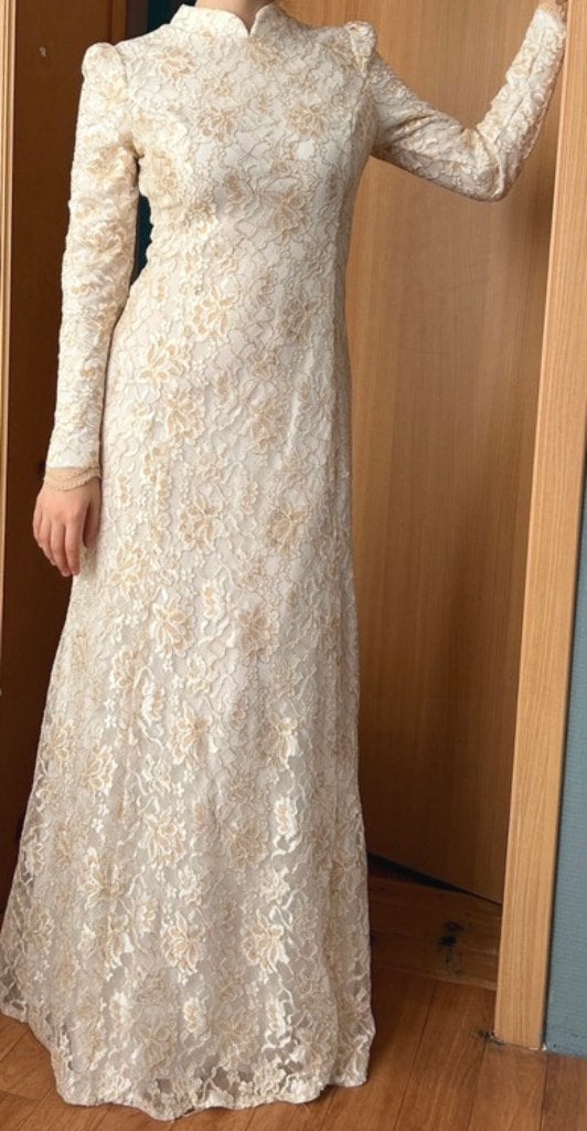 Robe de mariée beige taille 36, Vêtements | Femmes, Autre, Enlèvement ou Envoi, Beige, Robe de mariée