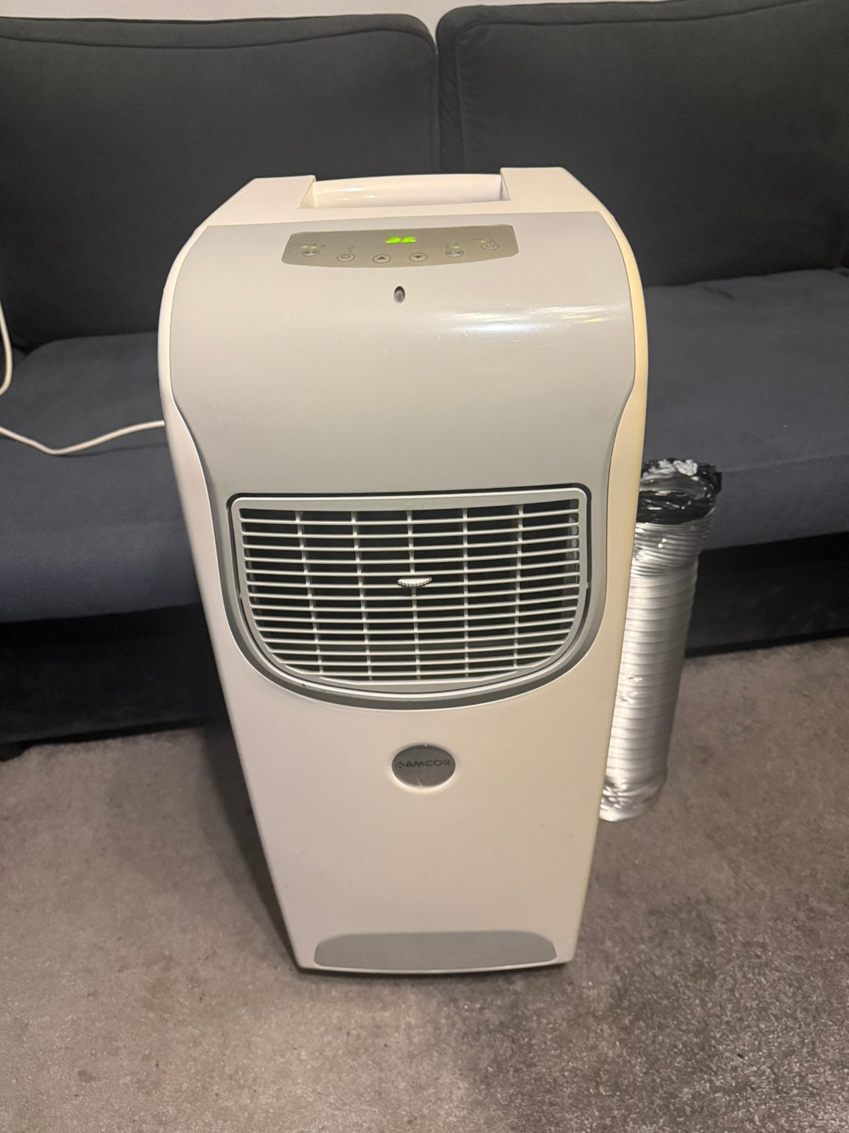 Amcor Mobiele Airco 9000 BTU - IJskoud met Afvoerslang, Ophalen, Zo goed als nieuw, Mobiele airco