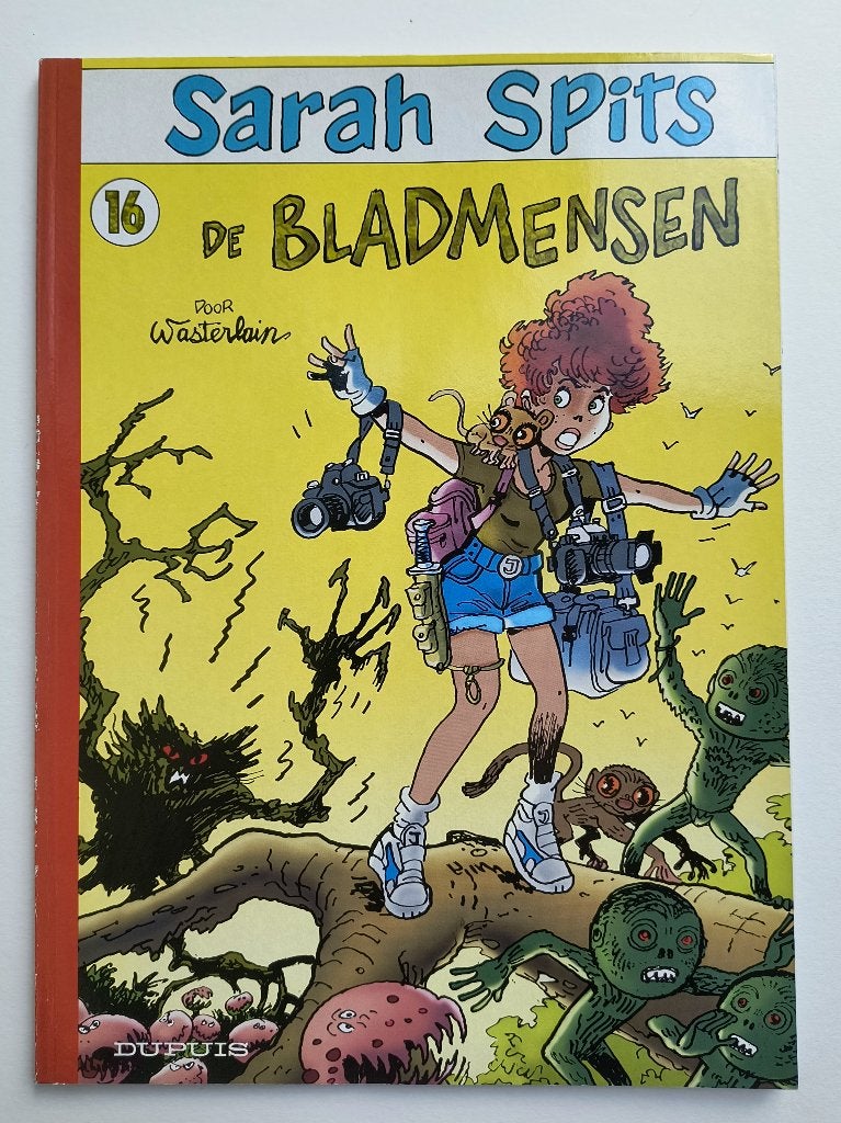 Strip Sarah Spits 16 - De Bladmensen, Une BD, Enlèvement ou Envoi, Comme neuf, Wasterlain