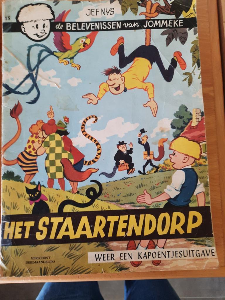 JOMMEKE 72 strips., Enlèvement