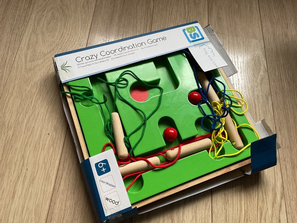 BS Toys Crazy Coordination game, Kinderen en Baby's, Ophalen of Verzenden, Zo goed als nieuw, Overige typen