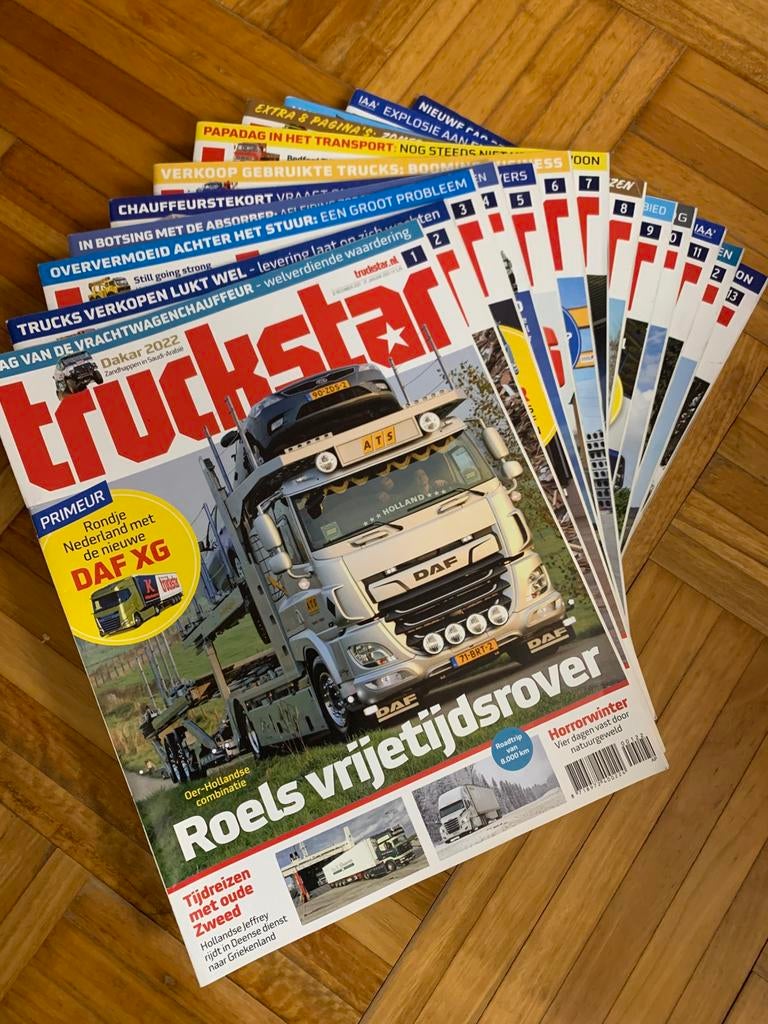 Truckstar jaargang ‘22, Ophalen of Verzenden, Zo goed als nieuw