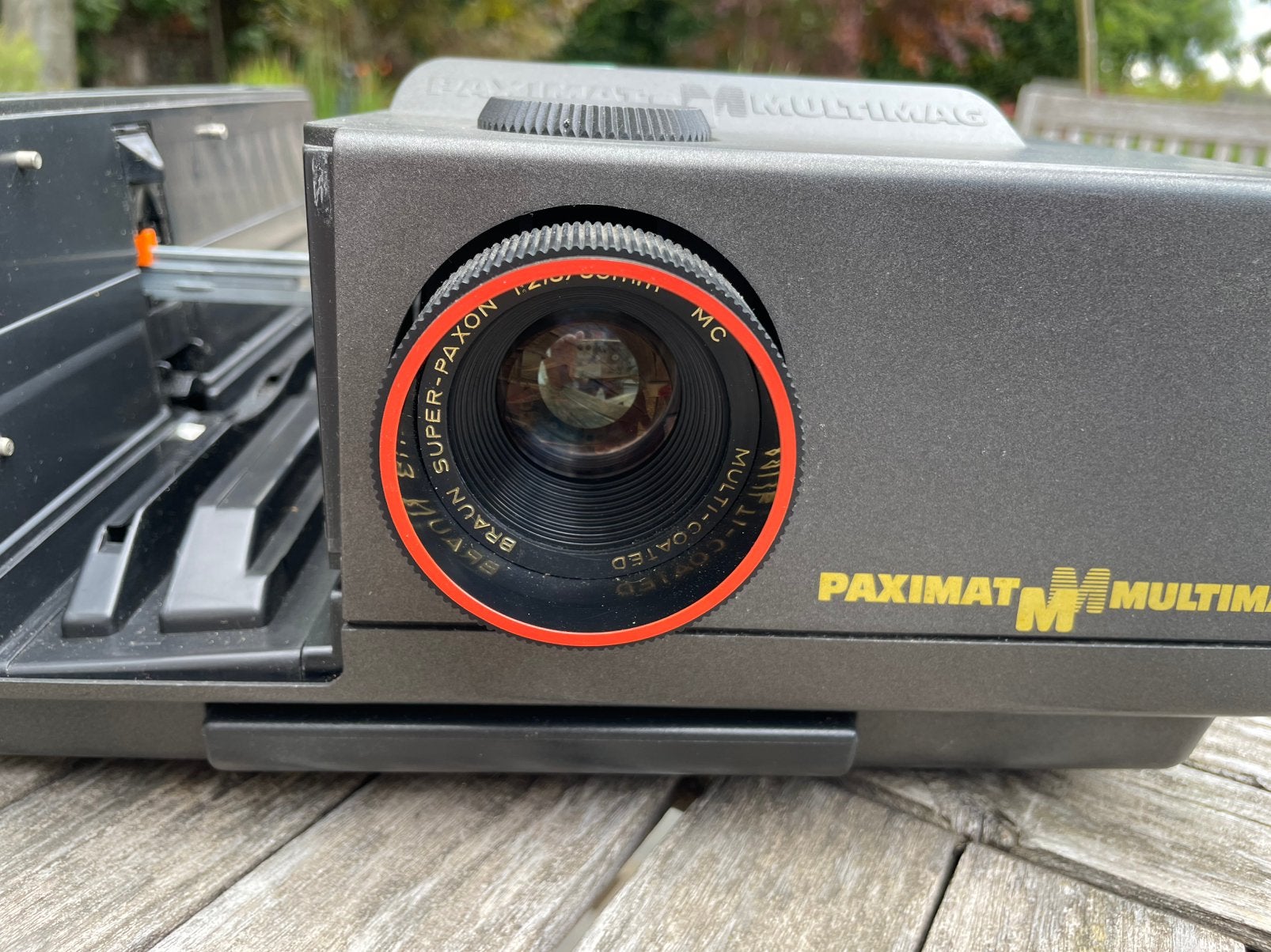 Braun diaprojector paximat multimag, Ophalen, Gebruikt