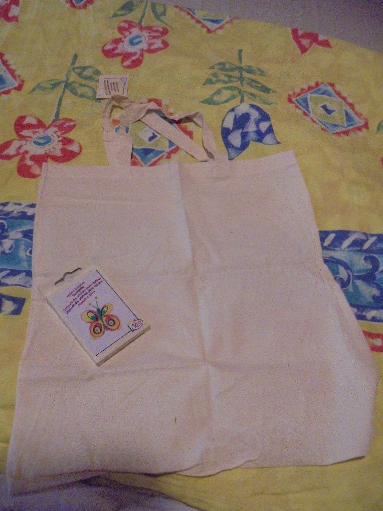 Nieuw tasje en textiel crayons, Ophalen of Verzenden, Nieuw, Knutselen