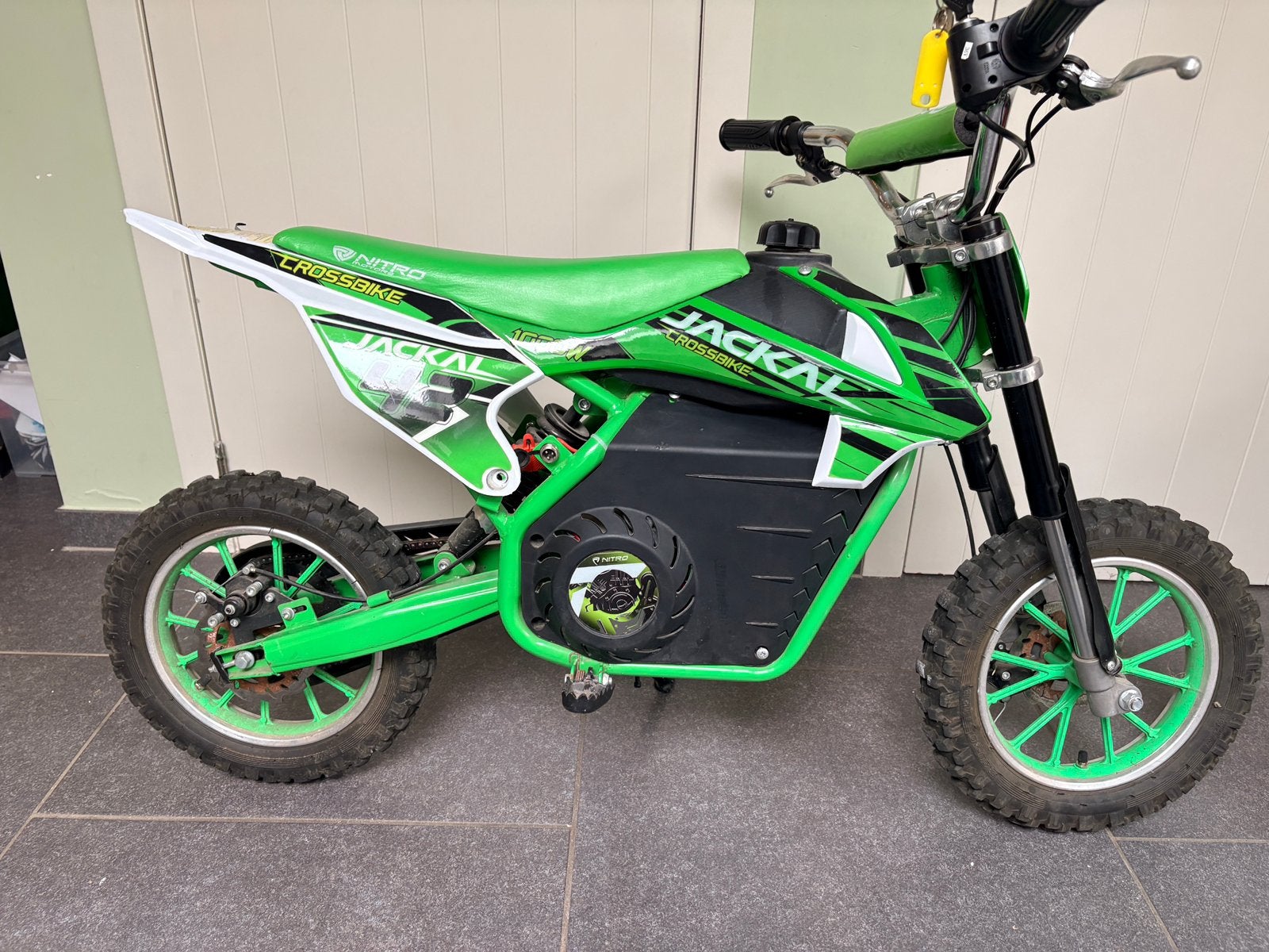 Dirtbike elektrische cross 1000W, kinderen, Ophalen, Gebruikt