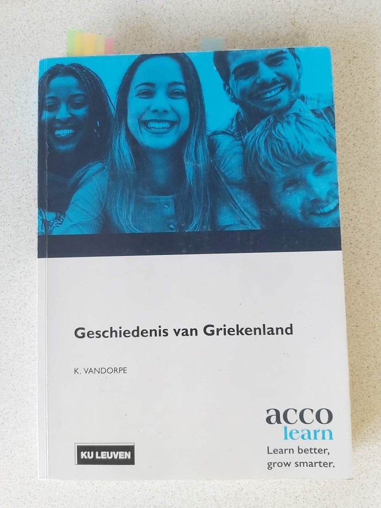 Geschiedenis van Griekenland, Boeken, Studieboeken en Cursussen, Ophalen of Verzenden, Gelezen, Hoger Onderwijs, K. Vandorpe