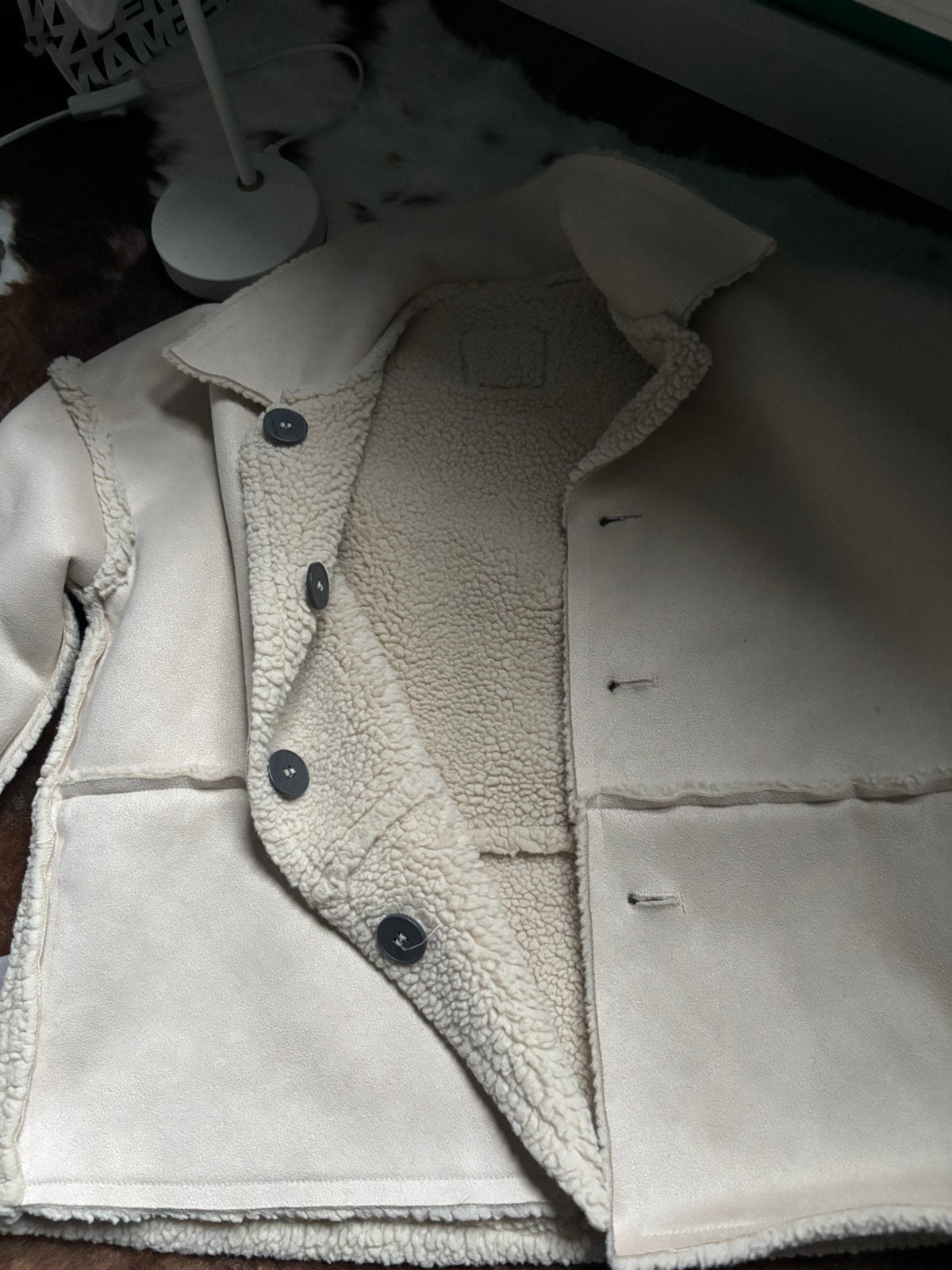 Meisjes jas maat 152 nieuwe, Enlèvement ou Envoi, Comme neuf, Manteau