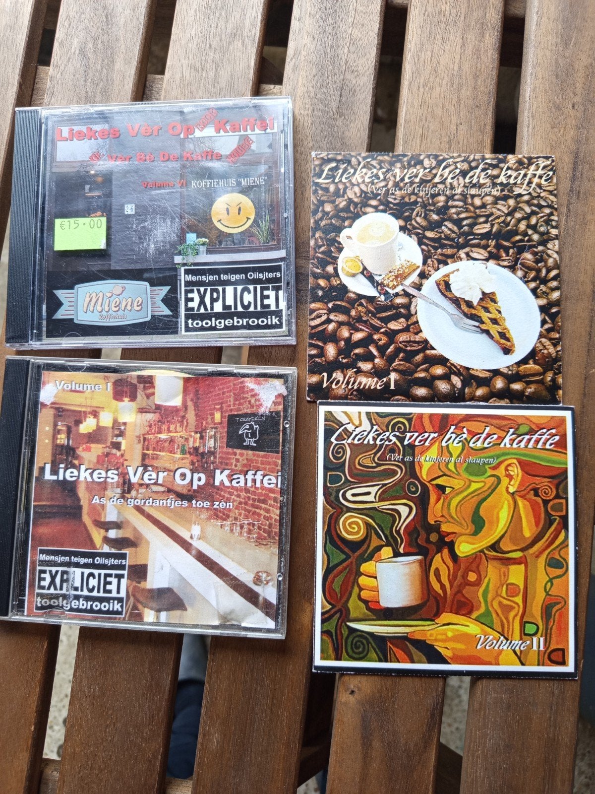 Aalst carnaval cd's G&B, Ophalen