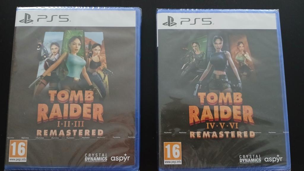 TOMB RAIDER I,II & III  +  IV, V & VI REMASTERED PS5 NIEUW!, Consoles de jeu & Jeux vidéo, Enlèvement ou Envoi