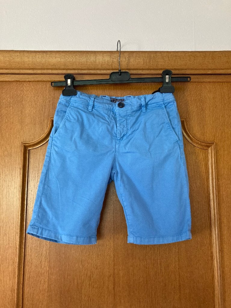 Blauwe korte broek, River Woods, 140, 10 jaar, Kinderen en Baby's, Broek, River Woods, Ophalen of Verzenden, Zo goed als nieuw