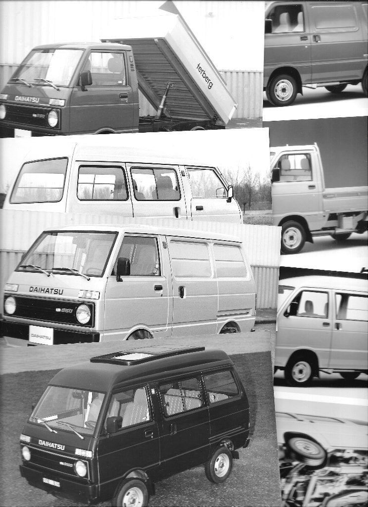 DAIHATSU MINIVAN 850,  persfoto's, Ophalen of Verzenden, Zo goed als nieuw, Overige merken