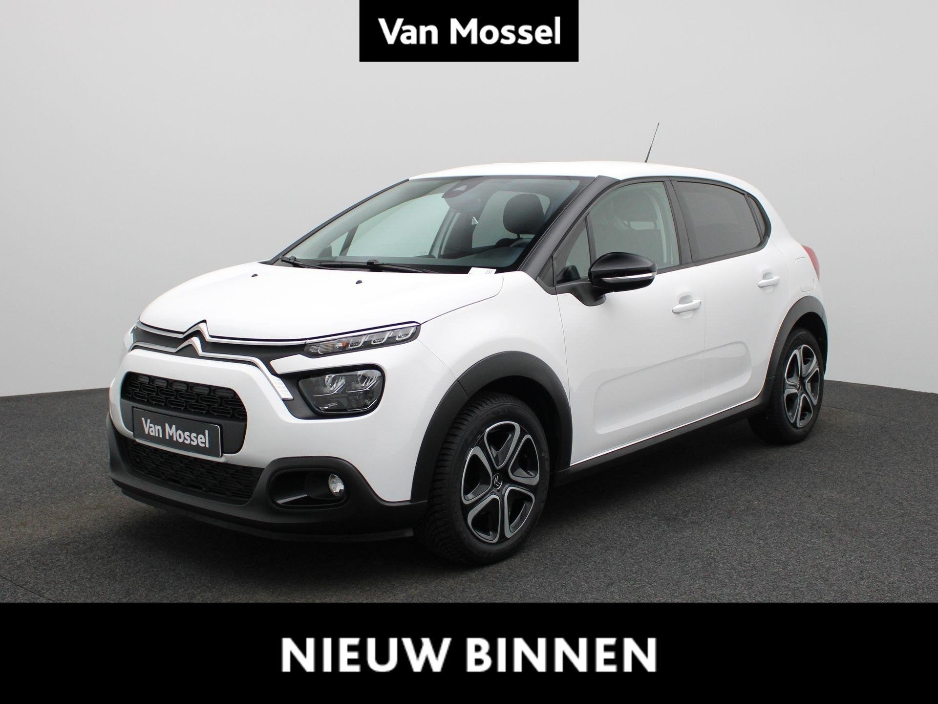 Citroën C3 1.2 PureTech 82 S&S MAN Feel, Auto's, Voorwielaandrijving, 96 g/km, Wit, 5 deurs