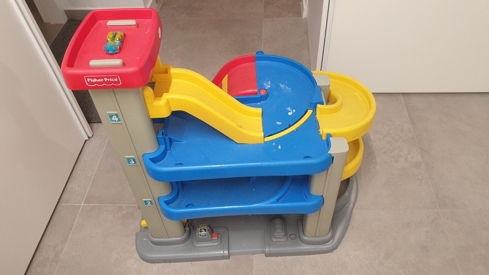 Garage Fisher Price met lift, Ophalen, Zo goed als nieuw