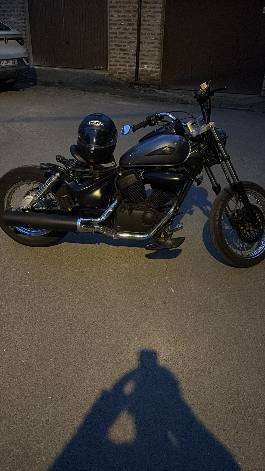 Suzuki intruder 125cc, Enlèvement, Utilisé