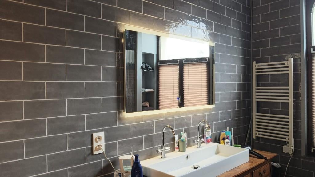 Wandtegels Grijs Badkamer 5.5m², 20 à 40 cm, Céramique, Enlèvement, Neuf