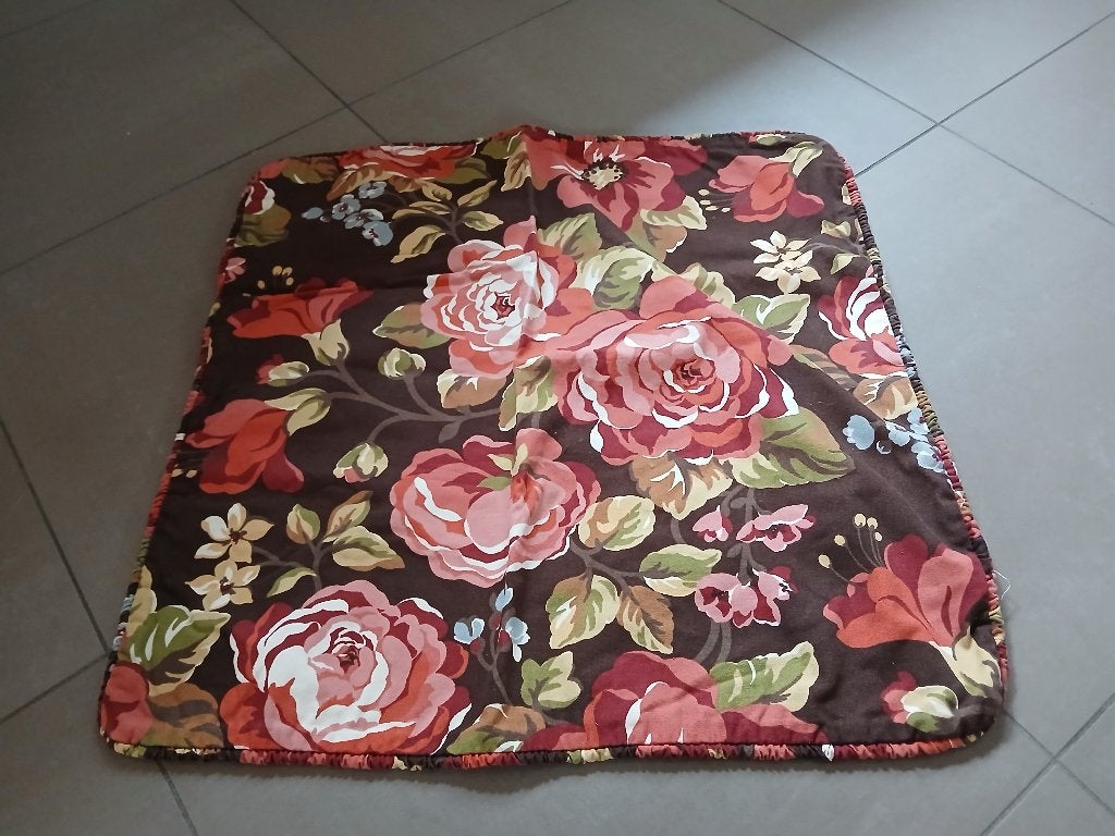 Kussenhoes 60 X 60 cm, Huis en Inrichting, Woonaccessoires | Kussens, Ophalen, Overige merken, Meerkleurig, Dubbelzijdig