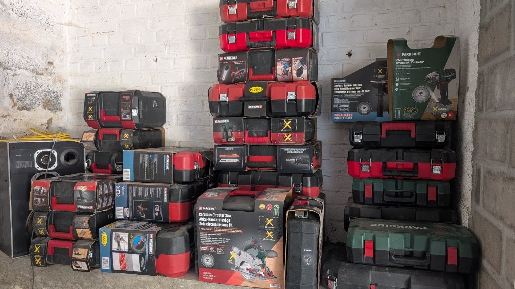 Parkside (Performance) koffers (29 stuks, NIEUW), Doe-het-zelf en Bouw, Gereedschap | Handgereedschap, Ophalen, Nieuw, Overige typen