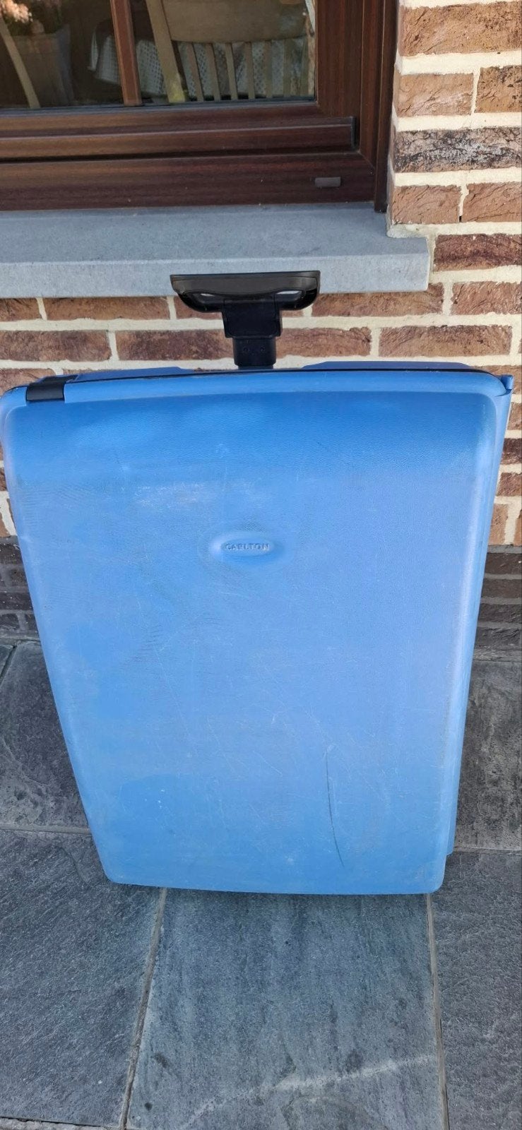grande mallette robuste avec 2 roues en plastique dur, prix, Enlèvement
