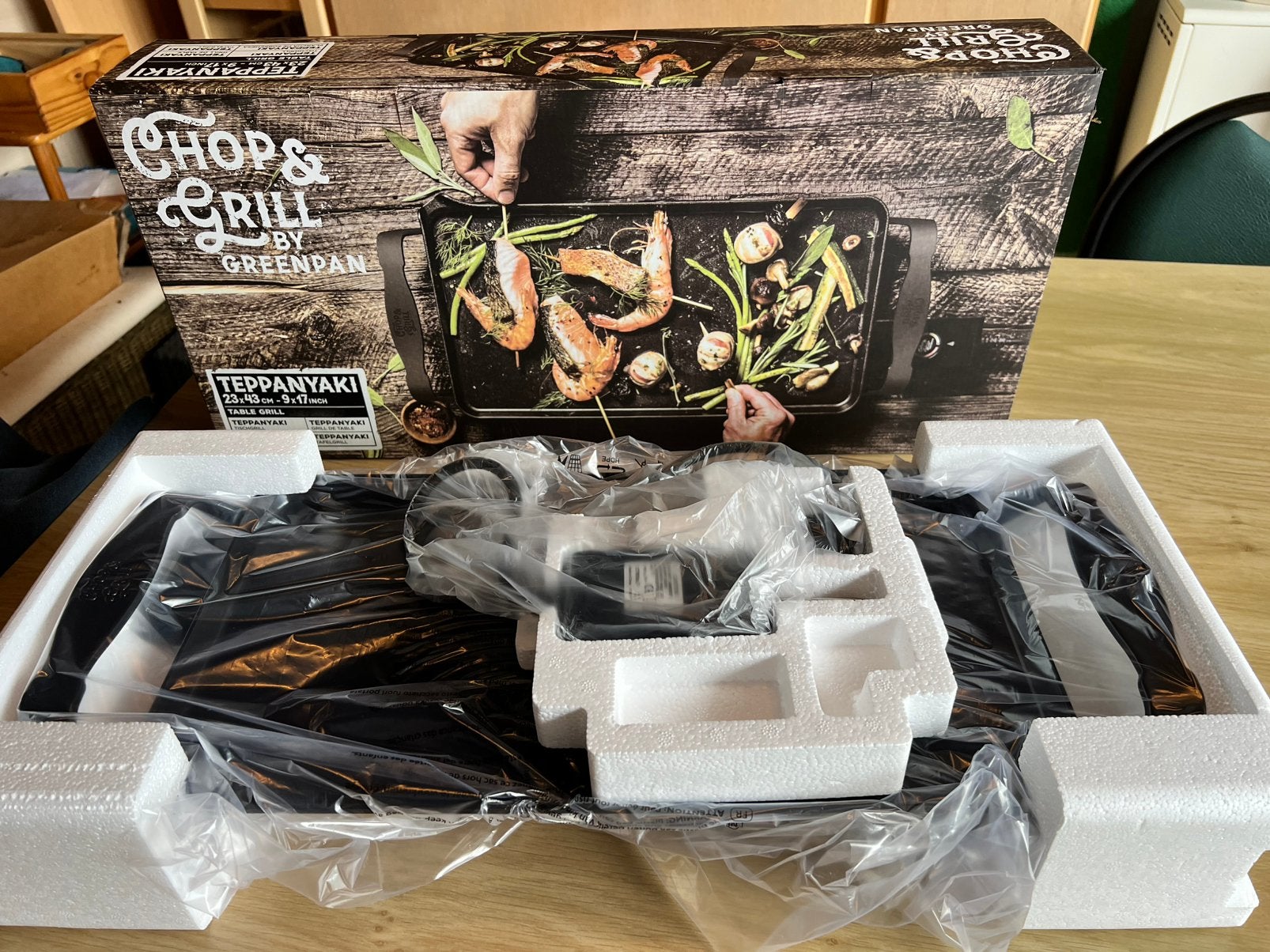GreenPan Chop & Grill Tafelgrill / Teppanyaki, Ophalen, Nieuw
