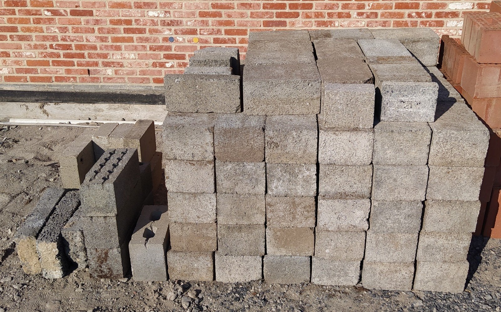 betonstenen, Doe-het-zelf en Bouw, Metselstenen, Ophalen