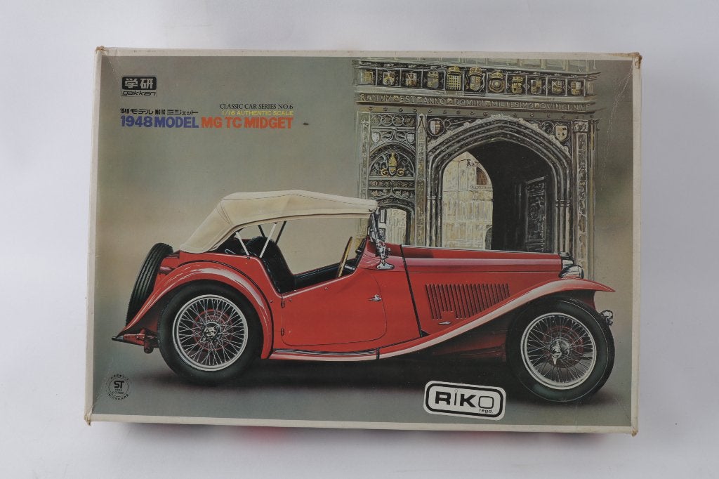 Talons 1/16e modèle 1948 MG TC Midget, Autres marques, Voiture, Plus grand que 1:32, Comme neuf