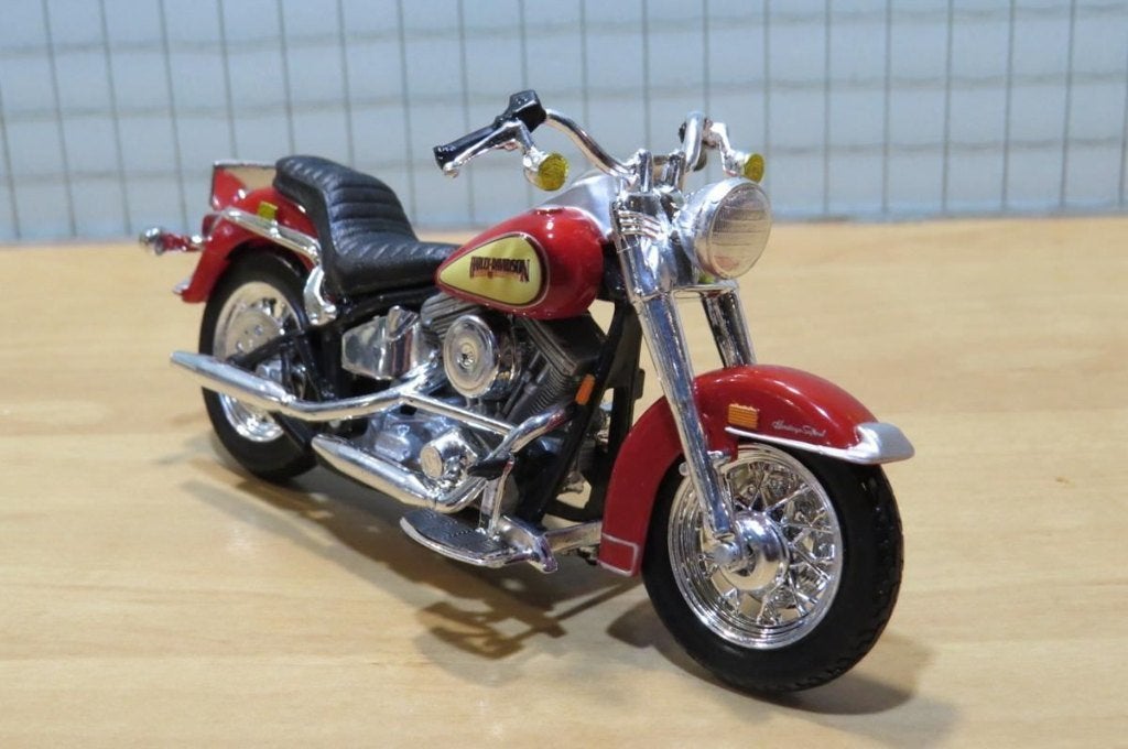 Harley Davidson FLST Heritage Softail Evolution (n026), Ophalen of Verzenden, Nieuw, Motor, Maisto