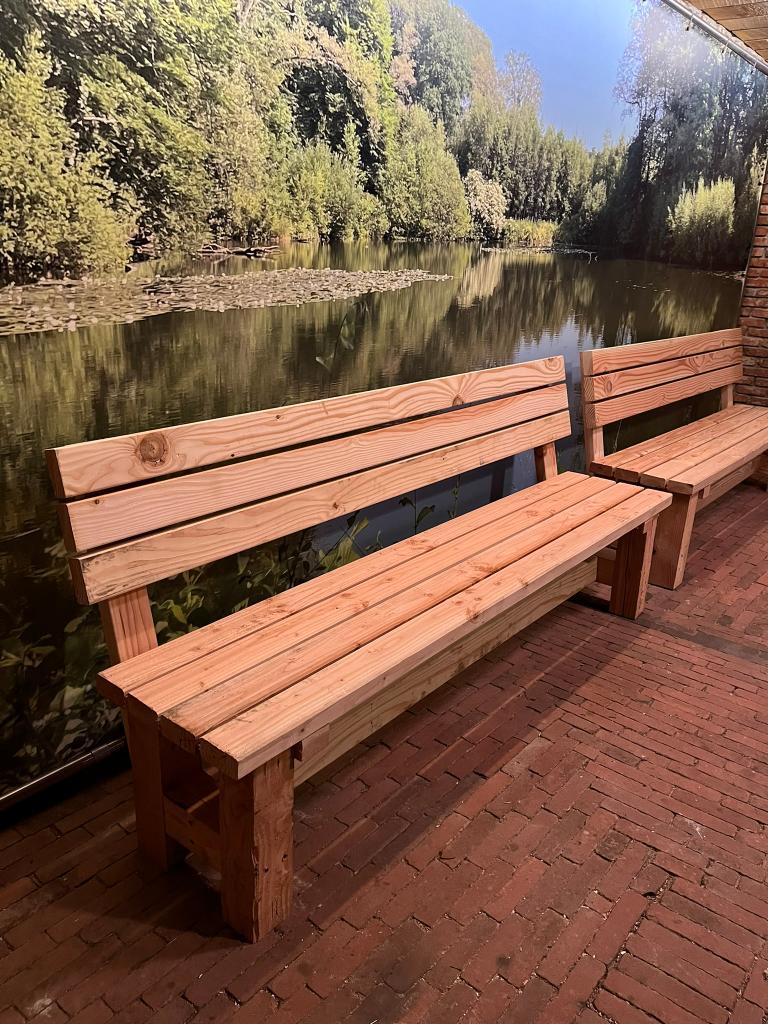 Nieuwe Tuinbanken - op voorraad, Tuin en Terras, Tuinbanken, Ophalen of Verzenden, Nieuw, Hout