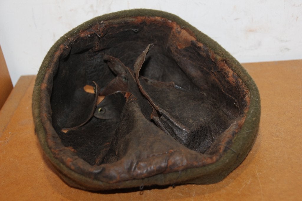 ABBL WW1-WW2 Adrian binenhelm, Verzamelen, Verzenden, Landmacht, Helm of Baret