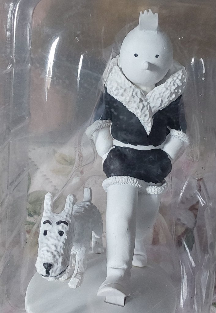 Figurine tintin, Enlèvement ou Envoi, Tintin, Comme neuf, Statue ou Figurine