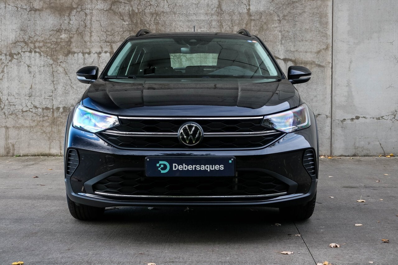 Volkswagen Taigo 1.0 TSI DSG NAVI PSENS+CAM APP, Auto's, Volkswagen, USB, Euro 6, 0 kg, Zwart