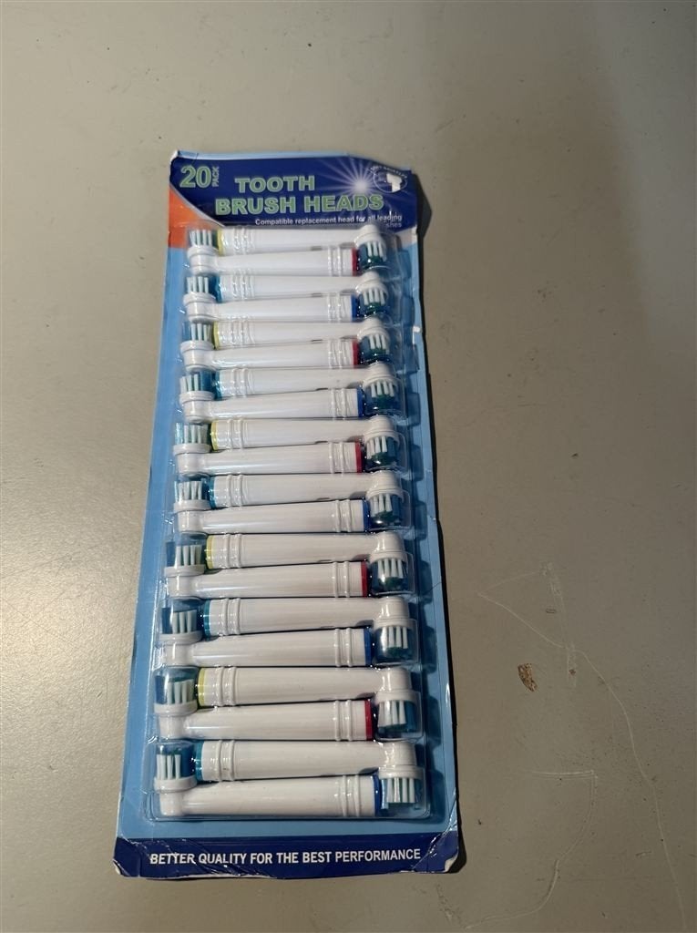 20x Vervangborstels voor Elektrische Tandenborstel - Compati, Bijoux, Sacs & Beauté, Beauté | Soins de la bouche, Enlèvement ou Envoi