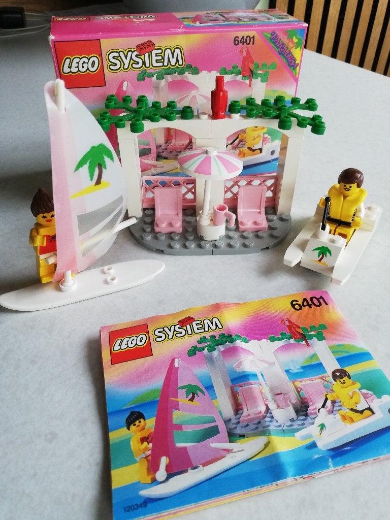 lego 6401 paradisa Seaside Cabana, Enlèvement ou Envoi, Complet, Ensemble complet, Lego