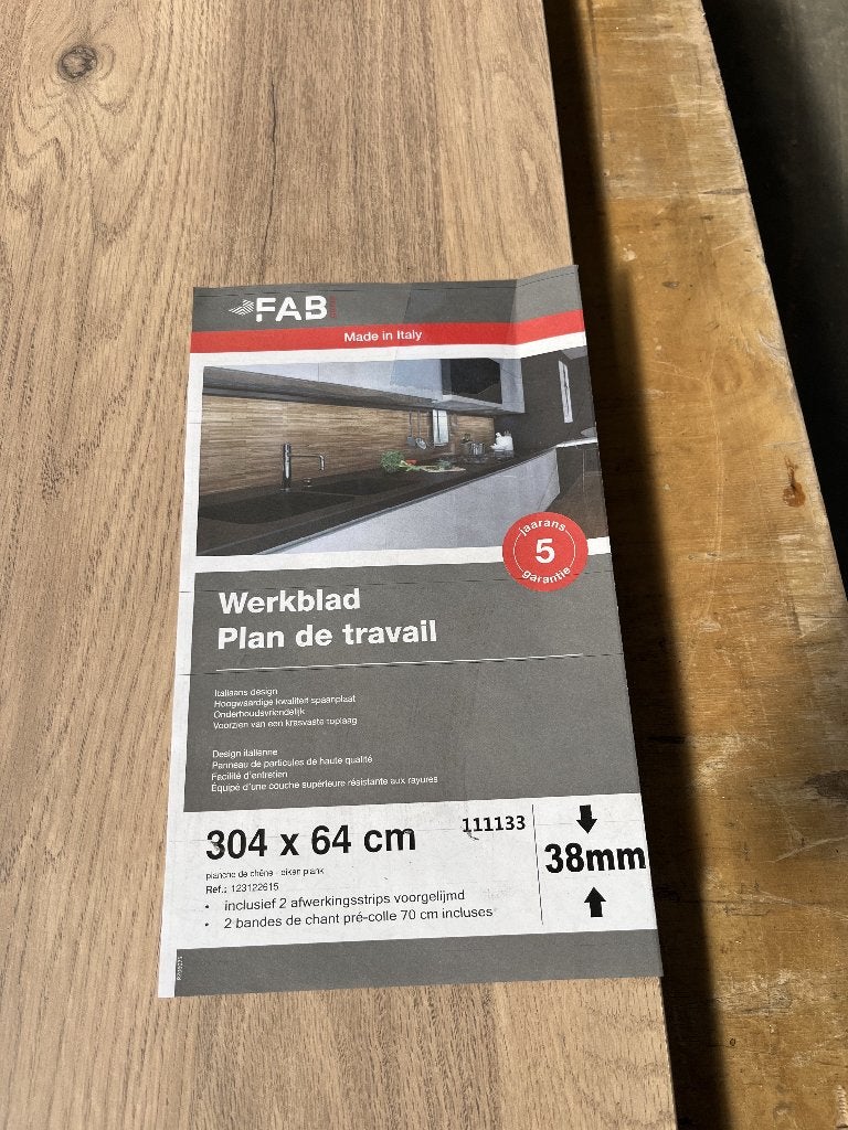 Tablettes laminées, Bricolage & Construction, Bois & Planches, Enlèvement, Comme neuf, Planche