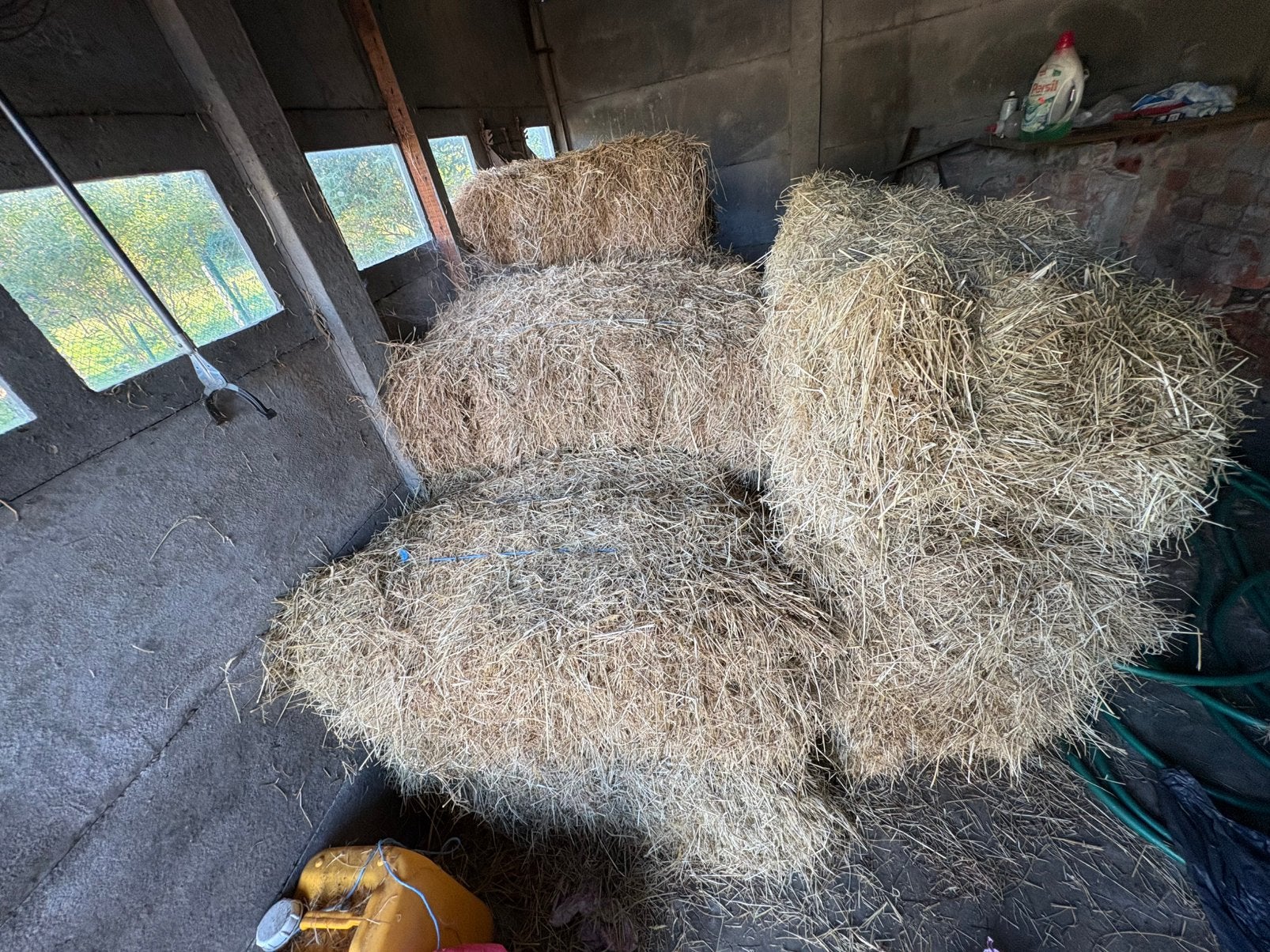 Hooi, baal voor schapen of paarden