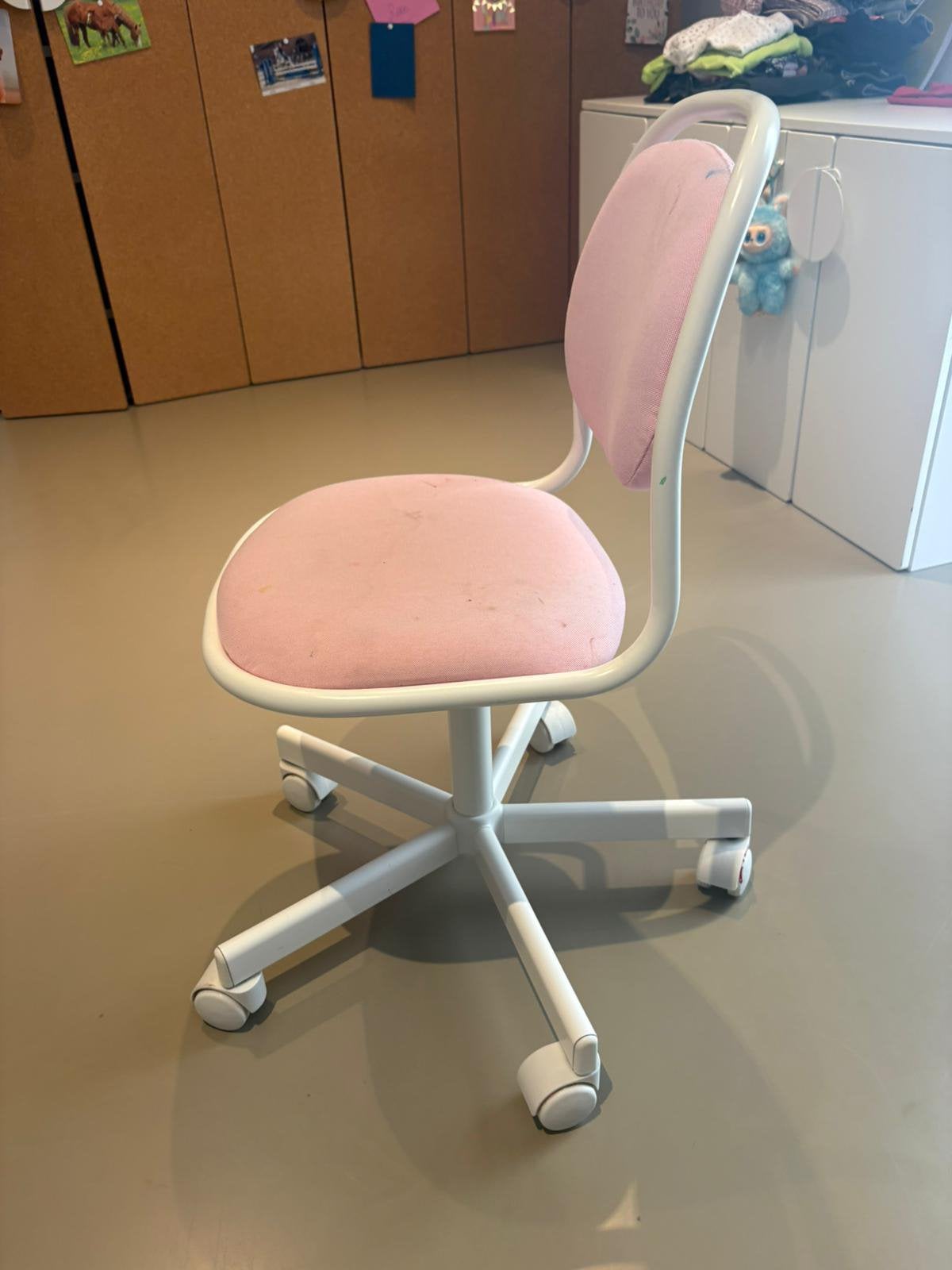 Deux chaises du bureau enfants, Enlèvement, Utilisé, Vert, Chaise de bureau