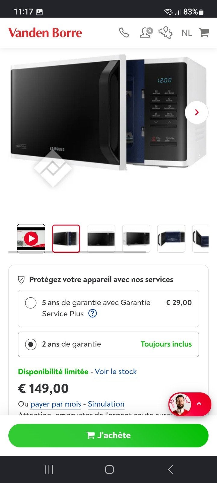 Micro-ondes, Electroménager, Enlèvement, Samsung