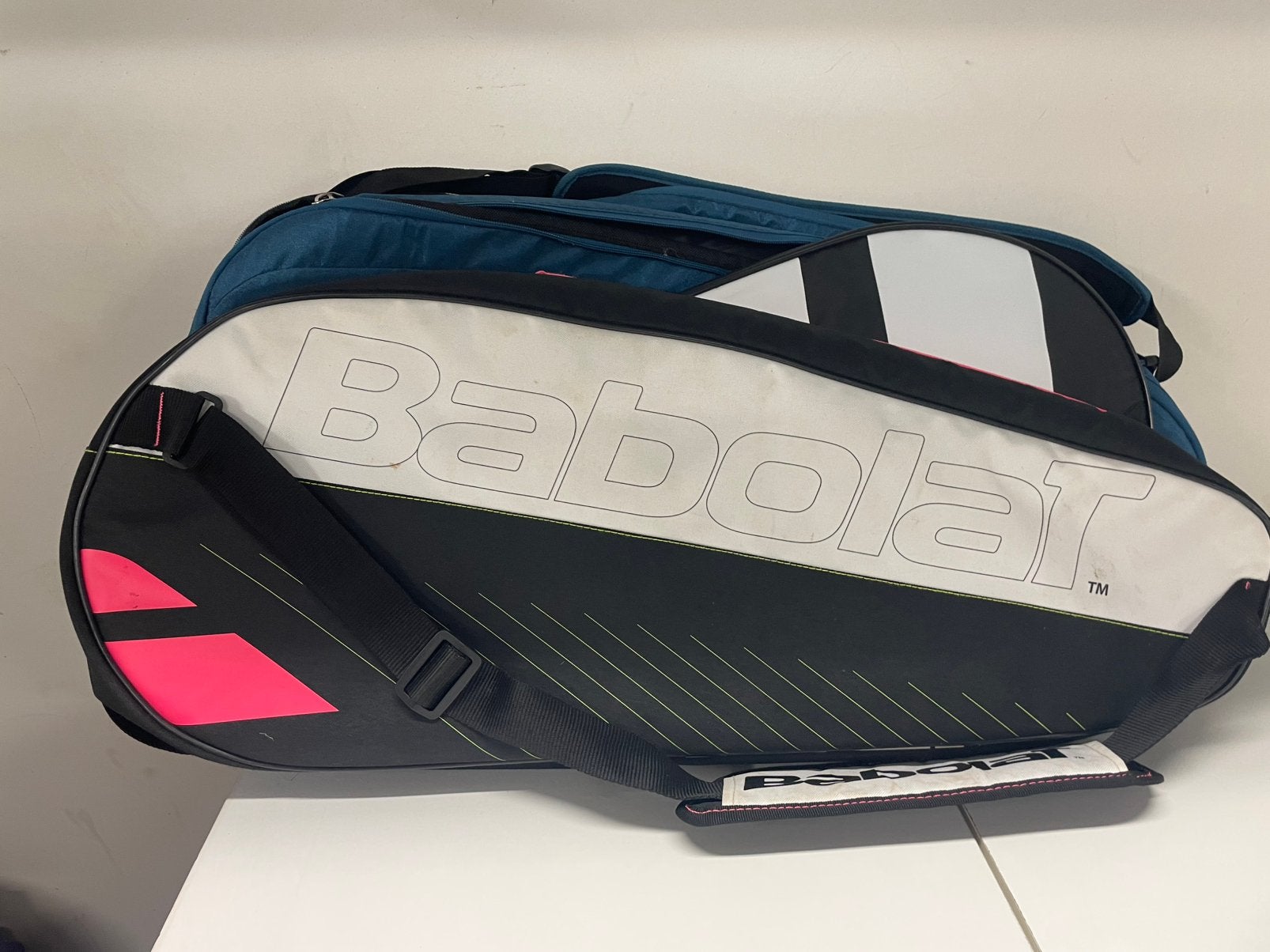 Sac de tennis Babolat 1 poche rose et noir, Enlèvement, Utilisé