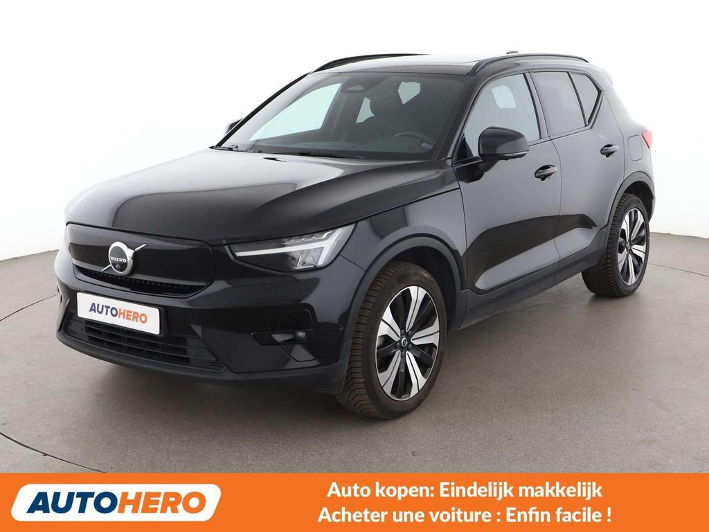 Volvo XC40 Recharge Twin Pure 300 kW Ultimate AWD, Détection des panneaux routiers, Achat, 408 ch, 2188 kg
