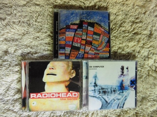 Radiohead cd Collectie (3 cd's )    Pakketprijs = 15€, Cd's en Dvd's, Ophalen of Verzenden, Zo goed als nieuw, Alternative Rock