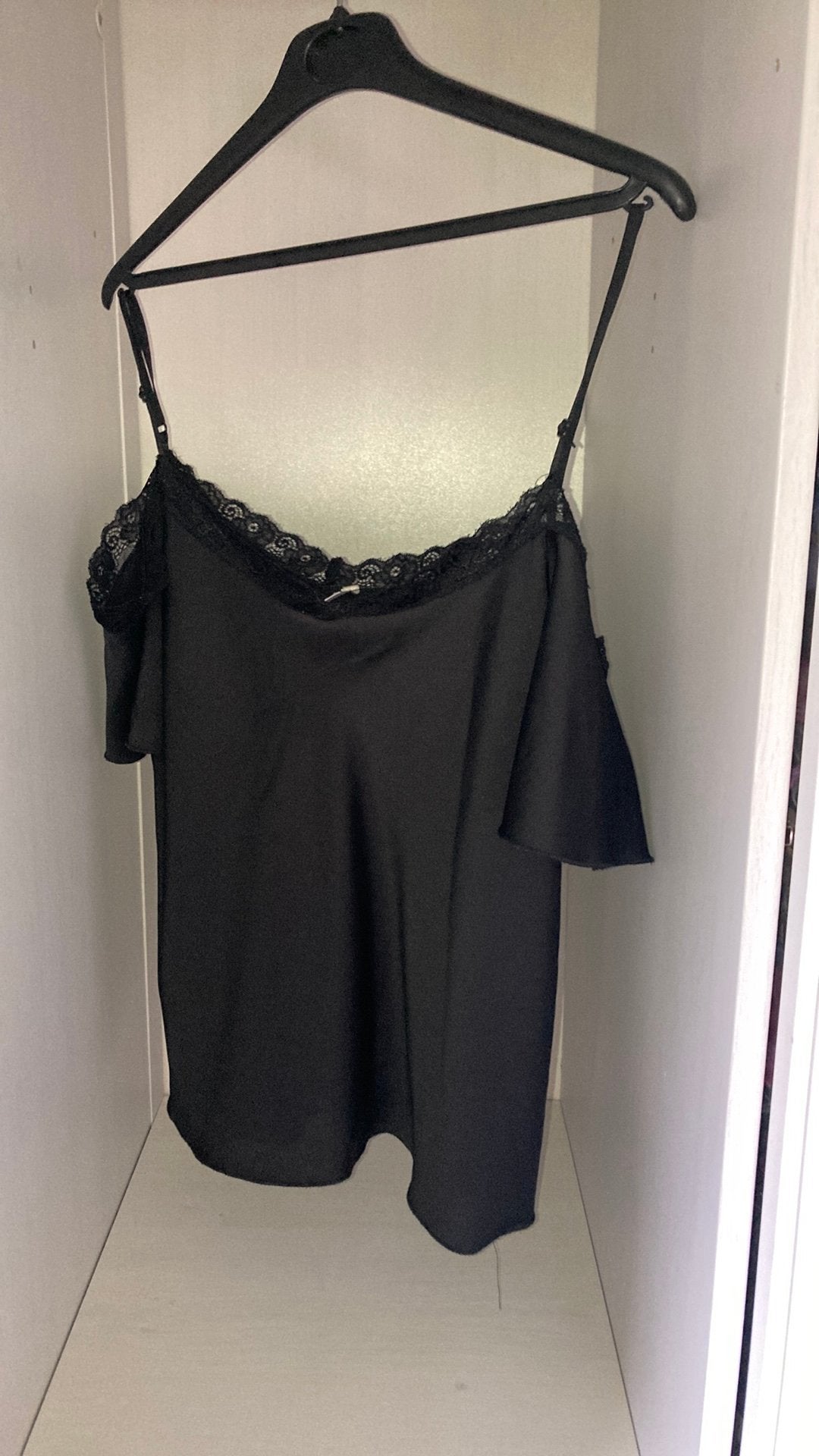 Zwarte blouse, Kleding | Dames, Topjes, Maat 38/40 (M), Zwart, Ophalen of Verzenden, Zo goed als nieuw
