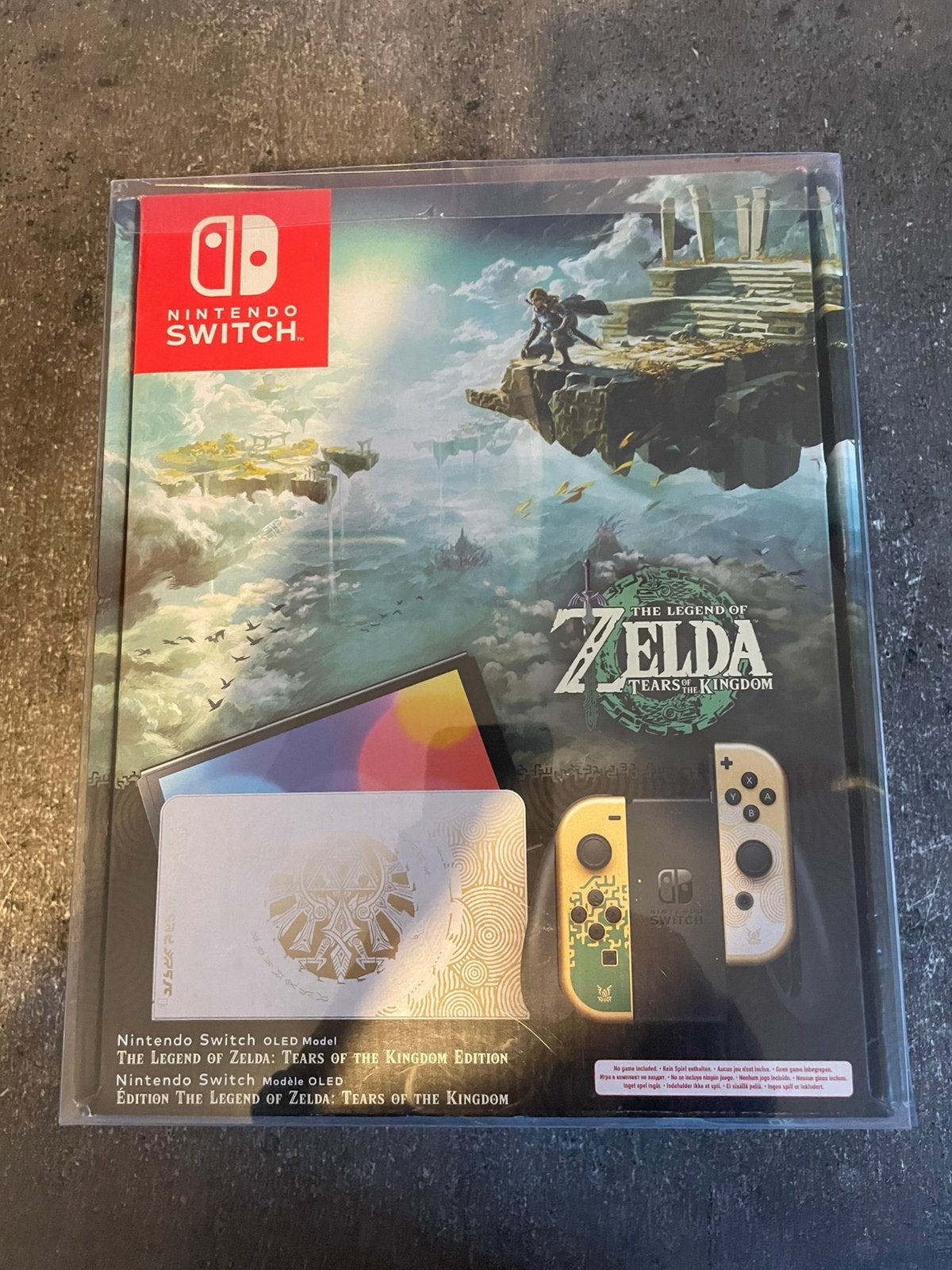 switch oled édition limité zelda neuf, Ophalen, Zo goed als nieuw, Switch OLED