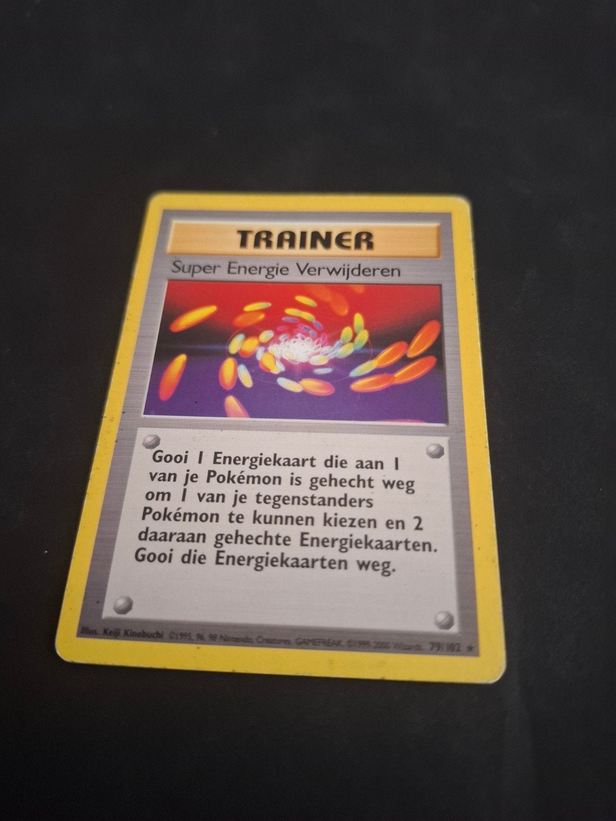Pokémon Trainer Kaart: Super Energie Verwijderen (Gebruikt), Ophalen of Verzenden