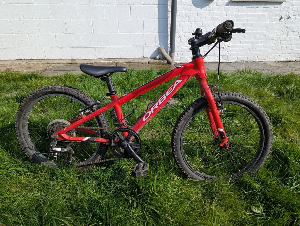 Kinderfiets Orbea, Ophalen