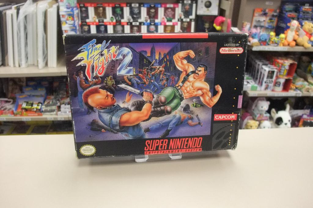 Final Fight 2 (cib) snes usa, Games en Spelcomputers, Ophalen of Verzenden, Nintendo, Nvt, Nvt