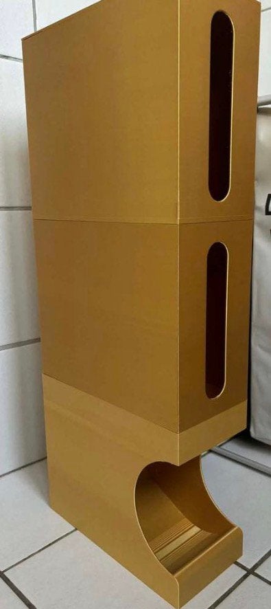 Wc rol dispenser, Ophalen, Zo goed als nieuw
