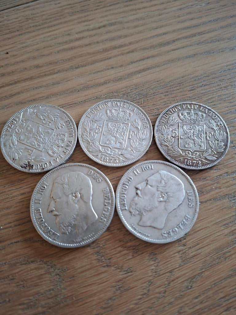 Zilveren munten, Enlèvement ou Envoi, Argent