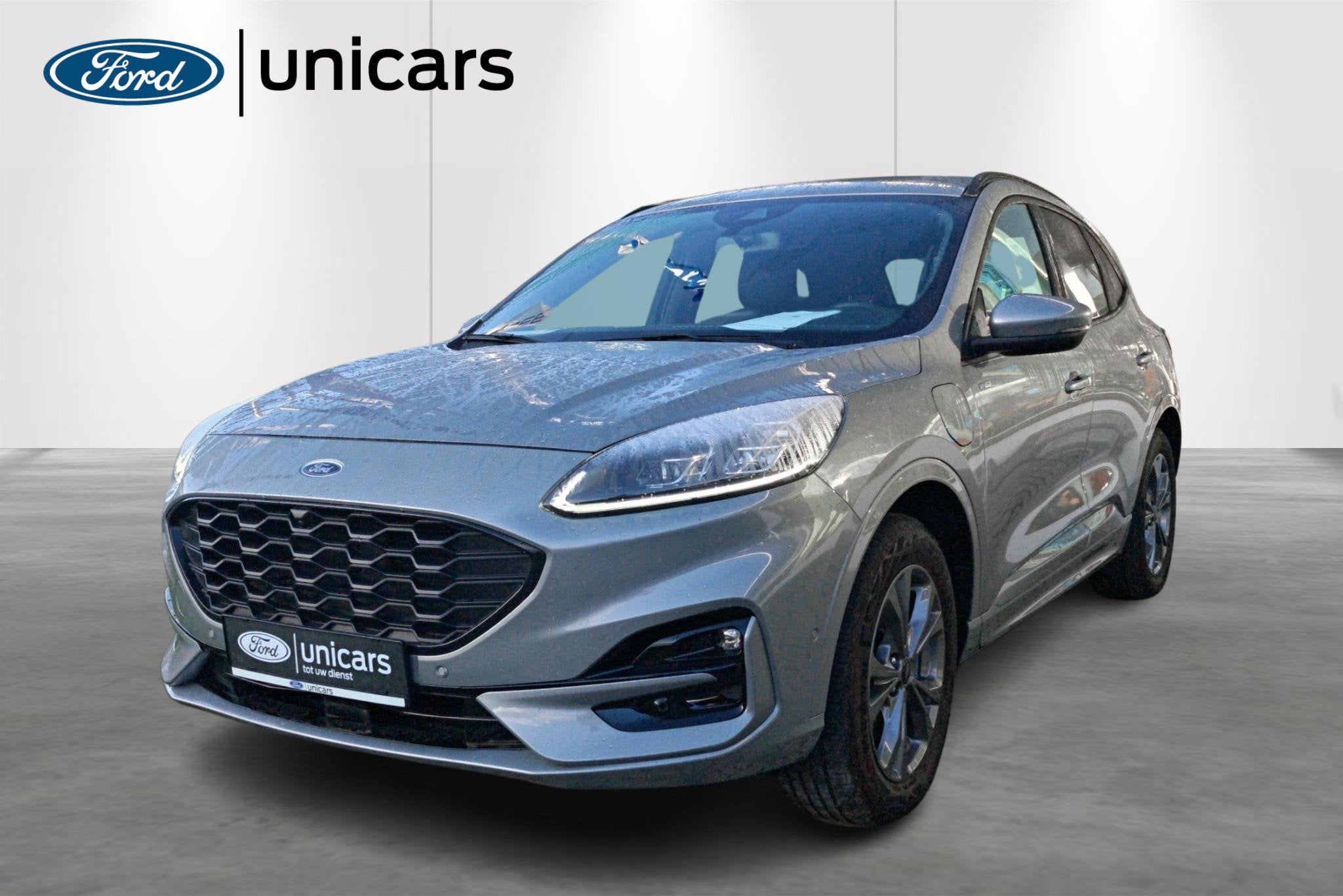 Ford Kuga 2.5i PHEV Aut. 165kW ST-Line X (automatique), Autos, Argent ou Gris, 2500 cm³, Entreprise, Volant multifonction
