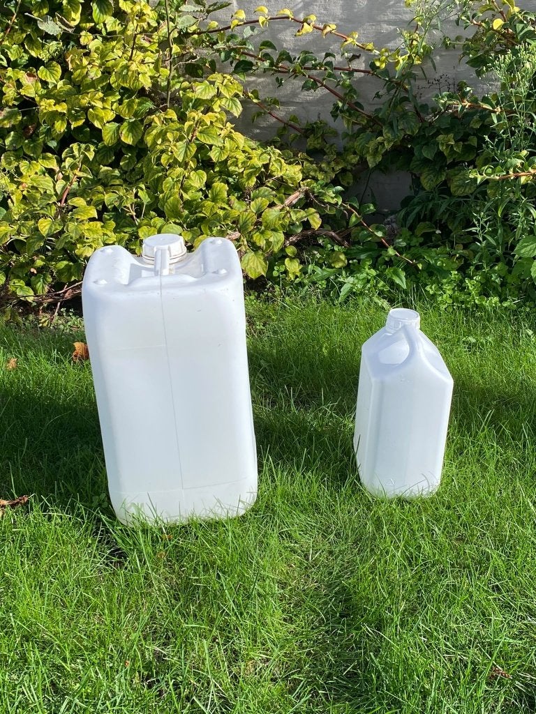 Bidon, Minder dan 75 liter, Ophalen, Zo goed als nieuw, Kunststof