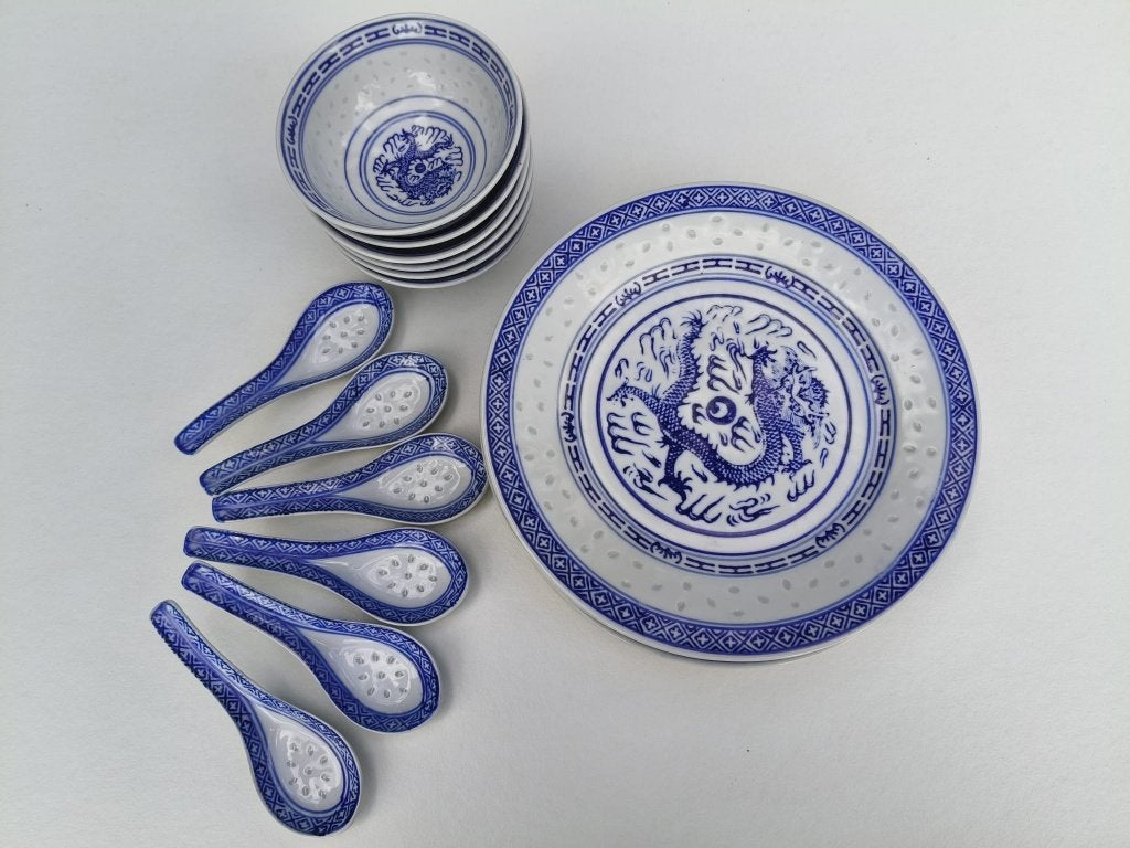 6-delig Chinees servies, Huis en Inrichting, Ophalen, Nieuw, Bord(en), Overige stijlen